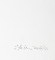 Gáyor Tibor (1929-): Kötések (Geometrikus struktúra), 2006/2016. Kollázs, papír, jelezve jobbra lent...