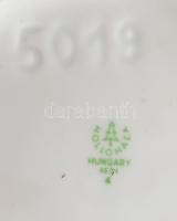 Hollóházi fácán mintás porcelán váza. Kézzel festett, jelzett, hibátlan 24 cm