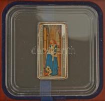 Tokelau 2014. 1$ Ag (2x) + 2$ Ag "A drezdai triptichon" multicolor, dísztokban, számozott ...