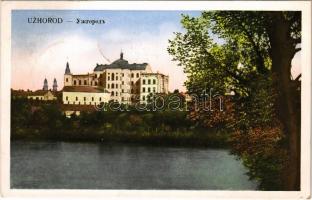 1938 Ungvár, Uzshorod, Uzhhorod, Uzhorod; Hátoldalon a keleti mozgóposta főnökség levele Barcsay Ödö...