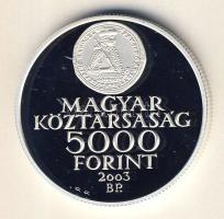 2003. 5000Ft Ag "Rákóczi szabadságharc évfordulója" T:PP Csak 3000db!