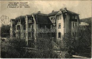 1934 Budapest II. Hűvösvölgy, Tátra helyett Holzspach vendéglő, étterem. Hidegkúti út 107. (EK)