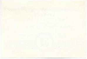 ~1980. "Ajándék Könyvutalvány" 50Ft értékben, kézzel vágott, "049642" sorszámmal...