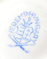 Herendi Eton mintás kis fedeles váza. Jelzéssel, kézzel festett, kis kopással, m: 9,5 cm