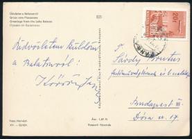 cca 1910-1930 Kézdi-Kovács László (1864-1942) festőművész, műkritikus részére szóló 4 db képeslap. R...