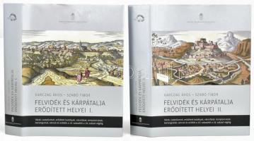 Karczag Ákos - Szabó Tibor: Felvidék és Kárpátalja erődített helyei I-II. köt. Várak, castellumok, erődített kastélyok, városfalak, templomvárak, barlangvárak, sáncok és erődök a 10. századtól a 19. század végéig. Bp., 2018, Nemzetstratégiai Kutatóintézet. Gazdag képanyaggal illusztrálva, térkép-melléklettel. Kiadói kartonált papírkötés, kiadói papír védőborítóban. (Két nagyméretű, súlyos kötet!)