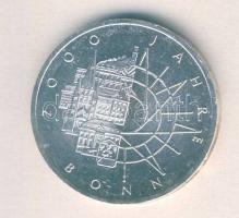 NSZK 1989D 10M Ag "2000 éves Bonn" T:2