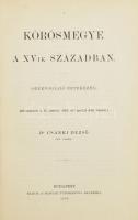 Csánki Dezső: Körösmegye a XV-ik században. (Székfoglaló értekezés.) Bp., 1893, MTA, 153+1 p. Papírkötés, intézményi bélyegzéssel.