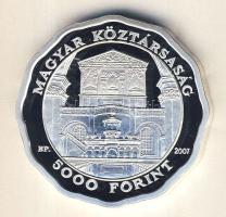 2007. 5000Ft Ag "Debreceni Református Nagytemplom" T:PP Csak 6000db!