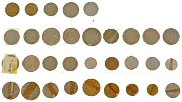 32db-os vegyes marokkói, taiwani és izraeli érmetétel T:vegyes
32pcs of mixed moroccan, taiwanese a...