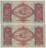 1932. 50P (2x) sorszámkövetők T:AU fo. Adamo P14
