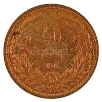 1914KB 2f bronz T:XF,VF patina, kis ph
Adamo K2