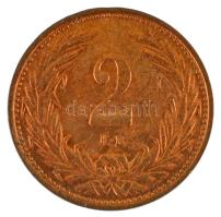 1915KB 2f bronz T:XF,VF kis ph