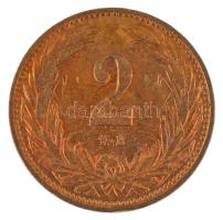 1909KB 2f bronz T:XF,VF karc, kis ph