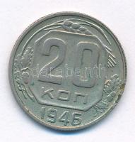 Szovjetunió 1946. 20k Cu-Ni T:XF patina Soviet Union 1946. 20 Kopecks Cu-Ni C:XF patina Krause Y#111