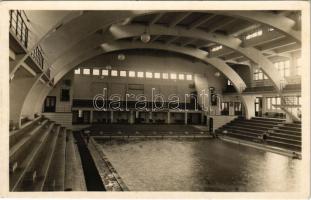 1935 Budapest XIII. Margitsziget, Nemzeti sportuszoda (ma Hajós Alfréd uszoda), belső (EK)