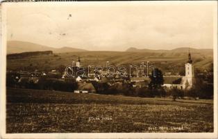 1927 Ótura, Ó-Tura, Alt-Turn, Stará Turá; templomok / churches. Foto Lukes, photo