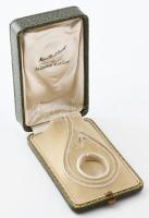 Maison-Kerrels-Laurent régi óradoboz, jó állapotban, 11,5×7×3,5 cm