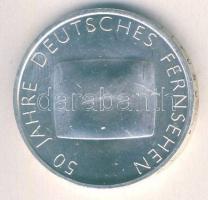 Németország 2002G 10&#8364; Ag "50 éves a Német Televízió" T:2+