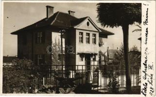 1928 Linz, the letter writers house / a levélíró otthona. photo