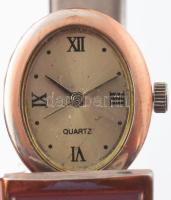 Női ékszeróra, kvarc, működik, d: 6,5 cm