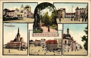 1922 Prostejov, multi-view postcard