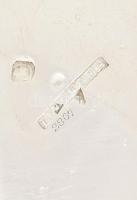 Ezüst (Ag) kiöntő csont díszítéssel, jelzett, m: 14 cm, bruttó: 205,2 g