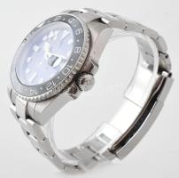 Rolex replika karóra, működik, kis kopásnyomokkal, d: 4,6 cm