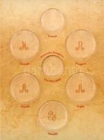 Csontos Attila DN "Határtalanul" emlékérem szett tanúsítványokkal, díszmappában, benne 5xk...