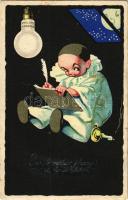 1925 Philips Argenta villanykörte reklám / Light bulb advertisement (fl)