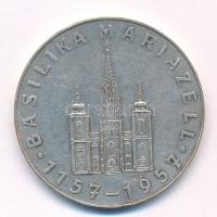 Ausztria 1955. "Madonna - Magna Mater Austriae / Mariazelli Bazilika 1157-1957" ezüstözött...
