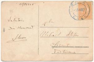 1925 Homoród, Sächsische Kirche / szász templom / Saxon church (fa)