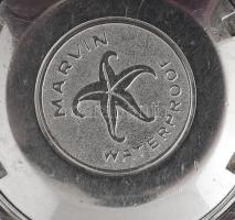 Marvin automata karóra, dátumkijelzővel, működik, d: 3,5 cm