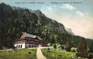 Tátra Tarpatak valley with Hotel Zerge