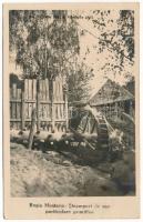 Verespatak, Goldbach, Rosia Montana; Steampuri de aur particulare primitive. Foto Bach Alba Iulia 1929 / arany bánya / gold mine. photo (fl)