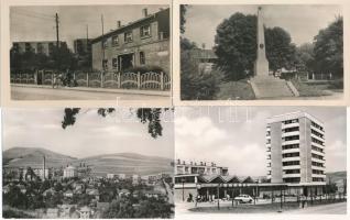 Ózd - 6 db MODERN város képeslap: Béke telep, ABC áruház, szovjet emlékmű (Képzőművészeti Alap)