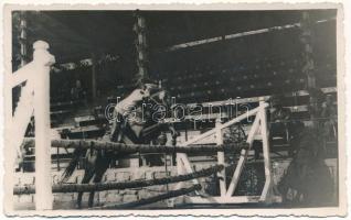 1934 Brassó, Brasov; lóverseny / horse race. Foto Julietta, photo (EB)