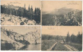 17 db RÉGI használatlan orosz képeslap az Urál vidékéről / 17 pre-1945 unused Russian postcards from the Ural mountains