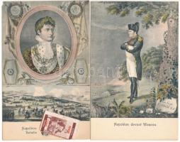 NAPOLEON - 12 db régi képeslap / 12 pre-1945 postcards