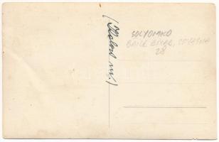 Sólyomkő, Piatra Soimilor; kirándulók / hiking. photo (fa)