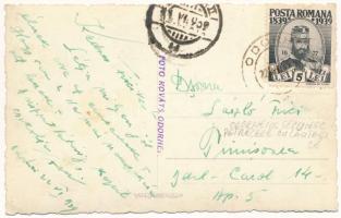 1939 Székelyudvarhely, Odorheiu Secuiesc; néptáncosok / folk dancers. Foto Kováts photo (EK)