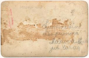 Újmoldova, Neumoldowa, Bosneag, Moldova Noua; első osztályos iskolások csoportképe / students in the...