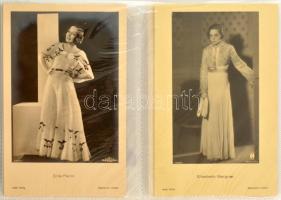 200 férőhelyes albumban 200 db régi filmszínész, filmszínésznő képeslap, Ross Verlag, Iris Verlag ki...