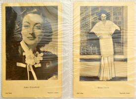 200 férőhelyes albumban 200 db régi filmszínész, filmszínésznő képeslap, Ross Verlag, Iris Verlag ki...