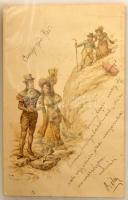 2 db 100 férfőhelyes albumban összesen 200 db régi motivumlap, kevés topográfiával, sok hosszú címzé...