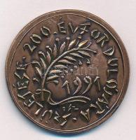 ifj. Szlávics László (1959-) 1991. "Széchenyi István / Születése 200. évfordulójára" kétol...