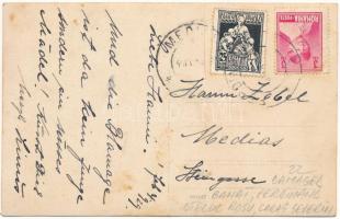 1929 Nándorhegy, Otelu Rosu, Ferdinand, Ferdinandsberg; utca és autó / street and automobile. photo ...