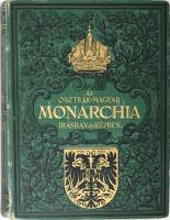 Az Osztrák-Magyar Monarchia írásban és képben IV.  kötet: Felső-Ausztria és Salzburg. Bp., 1889., M. Kir. Államnyomda, XIV p.+604 p.+8 sztl. lev.+1 (hasonmás) t. +2 (színes képtáblák) t. Nagyon gazdag egészoldalas és szövegközti képanyaggal illusztrált. Kiadói dúsan aranyozott, festett egészvászon-kötés, Gottermayer-kötés, a borítón kopásnyomokkal, a gerincen kis sérüléssel, néhány kissé foxing foltos lappal.