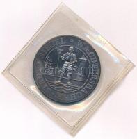 NSZK DN "Wächtersbach városi pecsétje" jelzett Ag emlékérem zárt fóliatokban (~20,60g/0.986/35mm) T:UNC patina FRG ND "Stadt Siegel Wächtersbacher" hallmarked Ag commemorative medallion in sealed packing (~20,60g/0.986/35mm) T:UNC patina