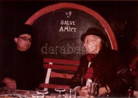 1980 Ifj. Kodolányi János a néprajzi múzeum helyettes igazgatójáról és Kecskés Péter tanárról készül...